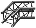 P30-C22 Truss 2-way corner 120º Black
