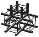 P30-T42 Truss 4-way T-junction Black