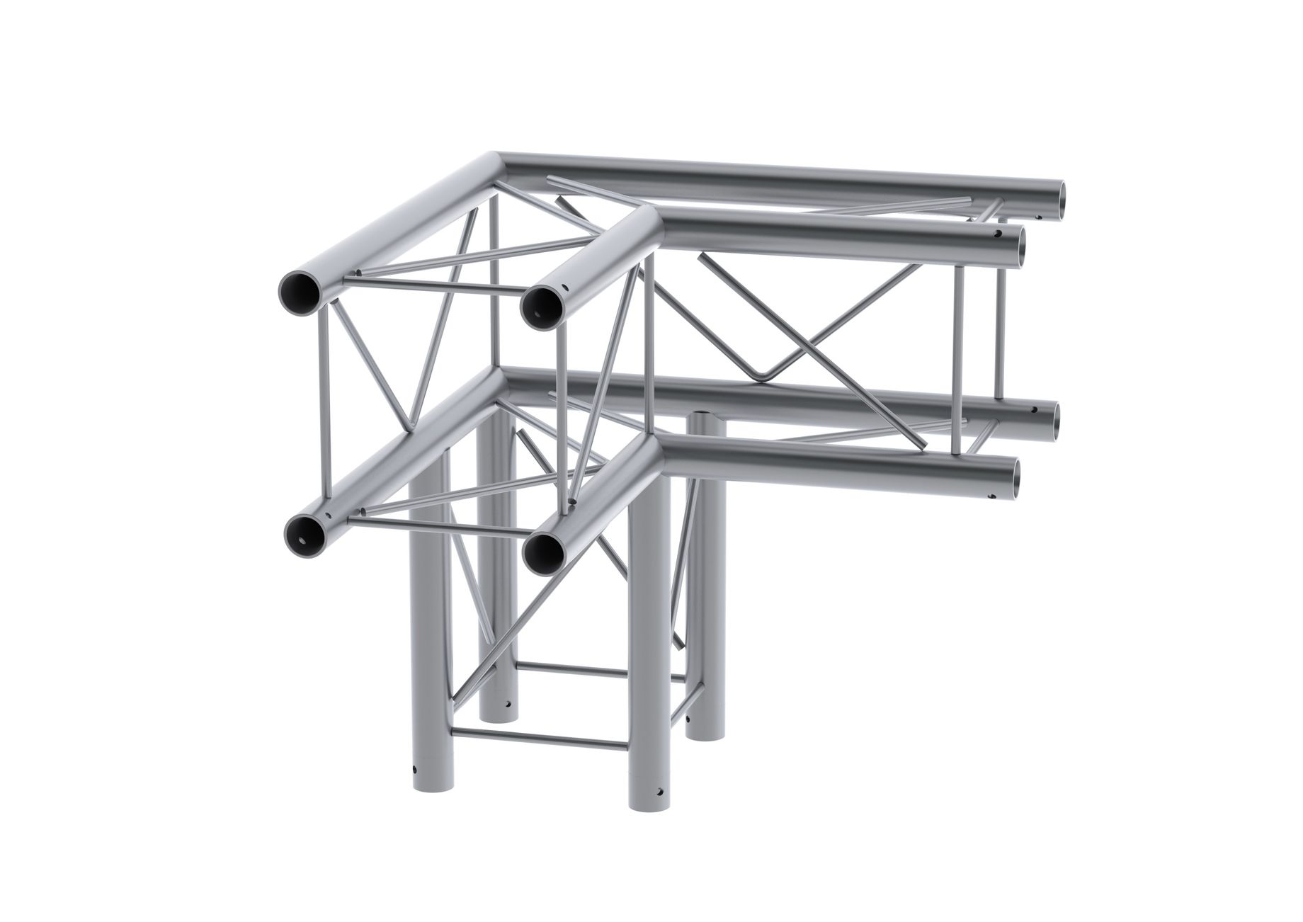 P24-C30 Deco Truss 3-way 90º corner