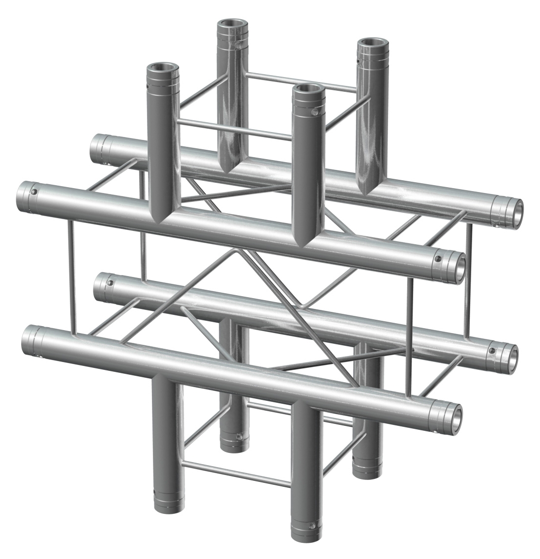 P24-C41 Deco Truss 4-way X junction