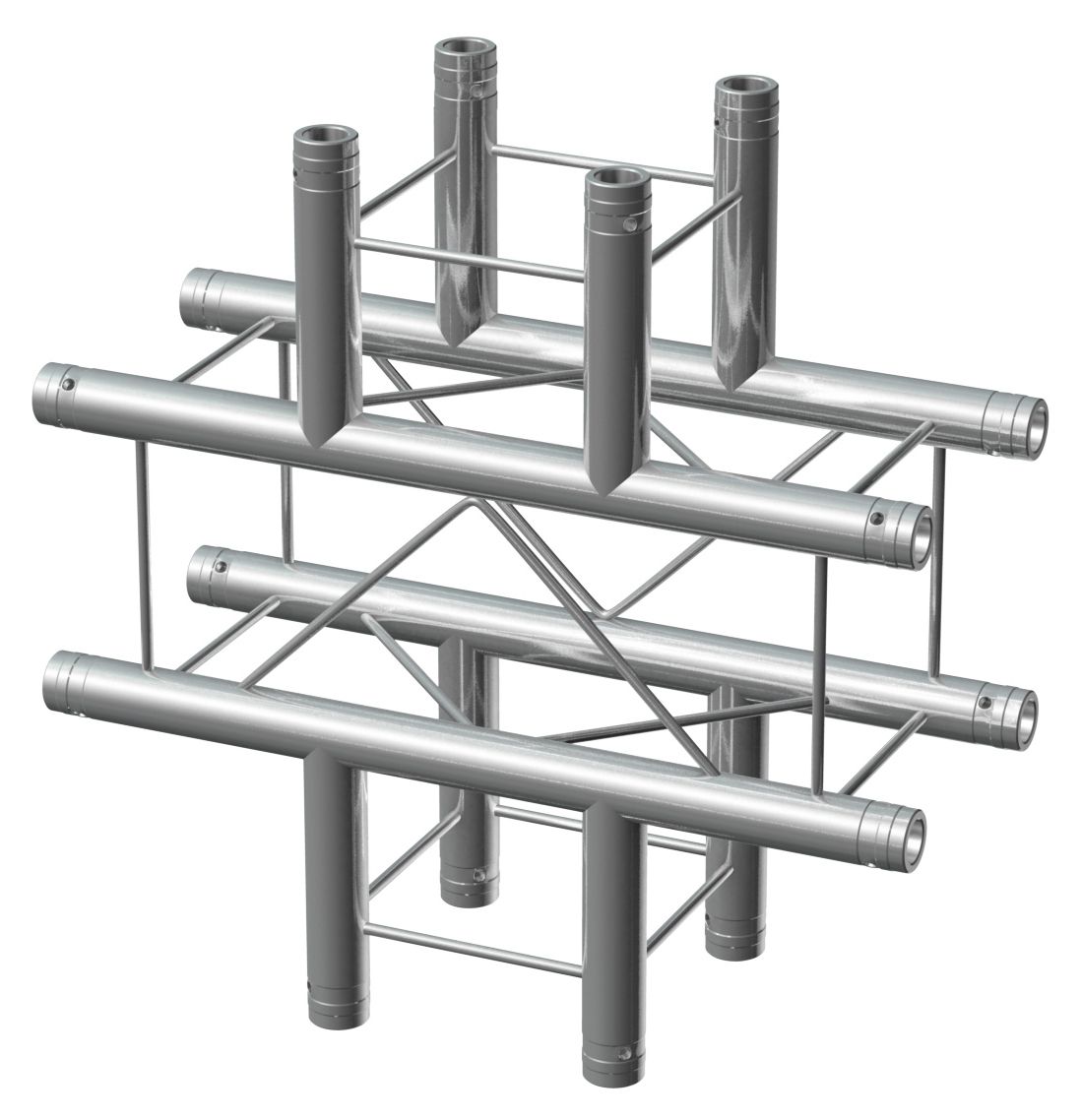 P24-C41 Deco Truss 4-way X junction