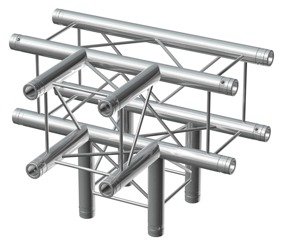 P24-T42 Deco Truss 4-way T junction