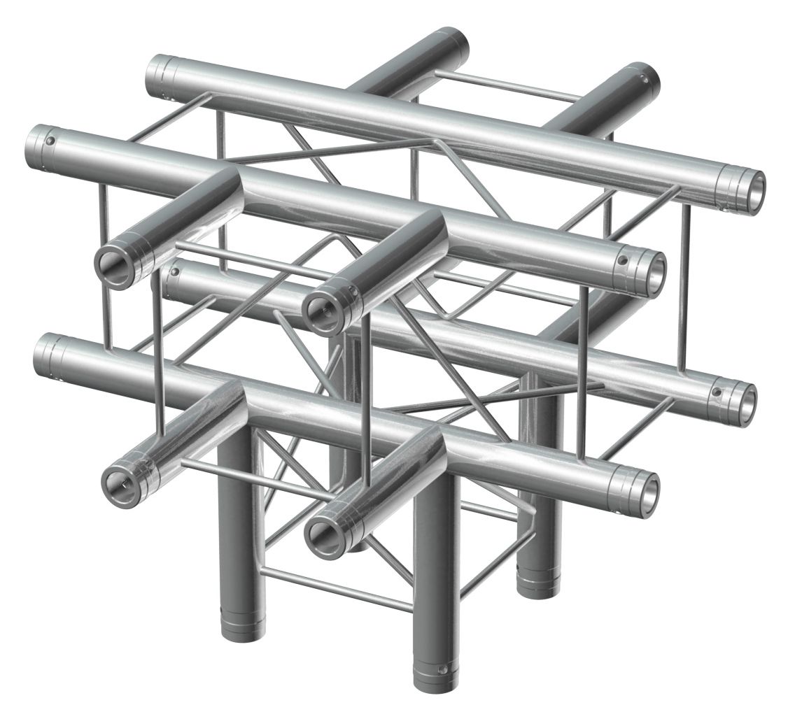 P24-C55 Deco Truss 5-way T junction