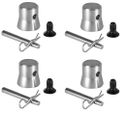 P24 Set of 4 Half Cone Connectors