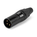 XLR NC3MXX-BAG 3P XLR Male Neutrik Black
