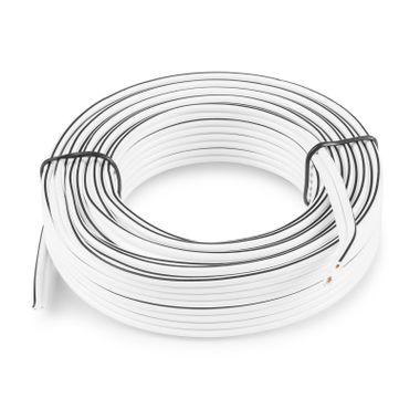RX30W Universal Cable Kit White 2 x 0.75mm² 10m