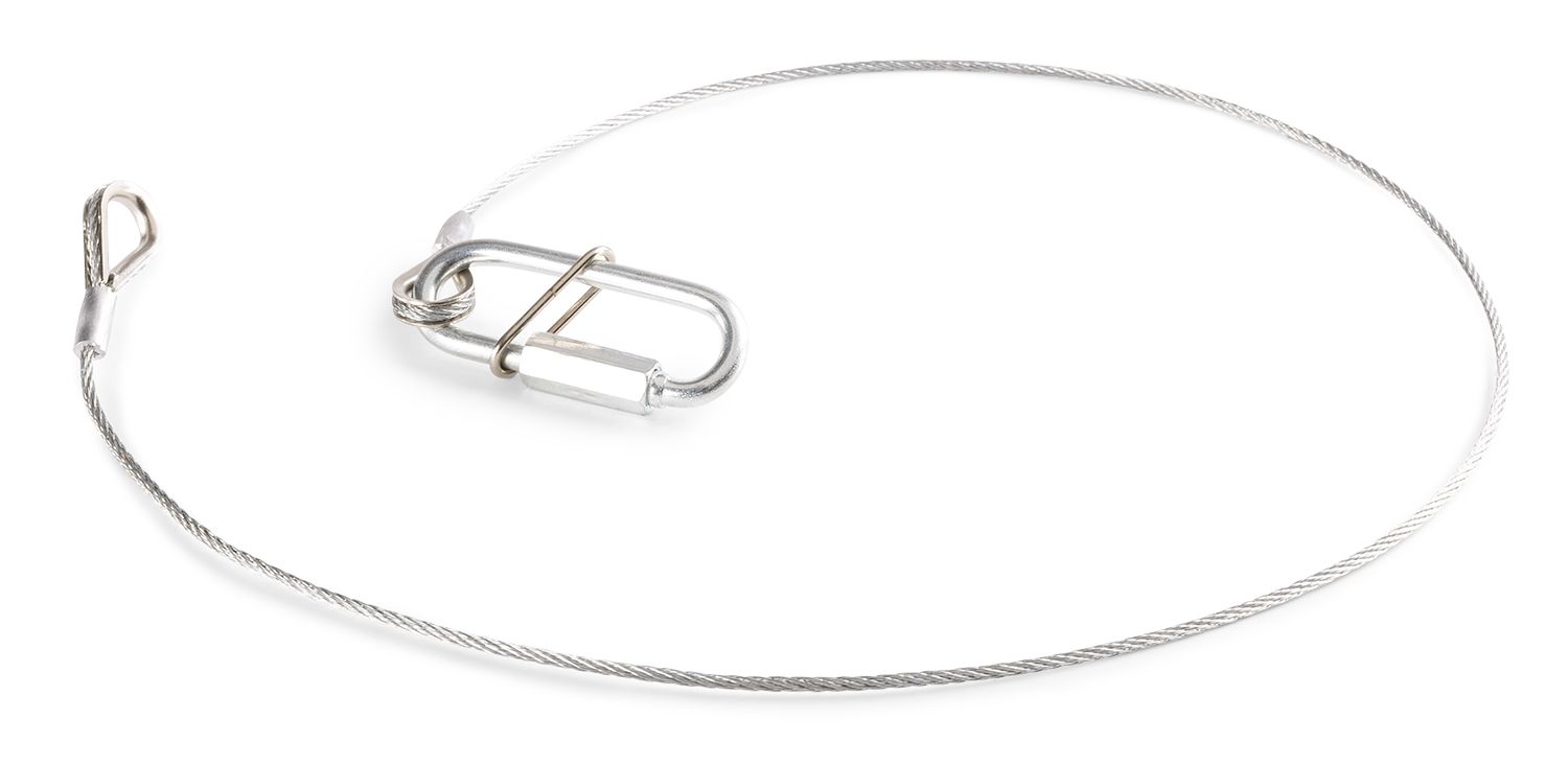 SAF20 Safety Cable 70cm x 2mm 20kg