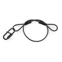SAF35 Safety Cable 35cm x 3mm 30kg Black