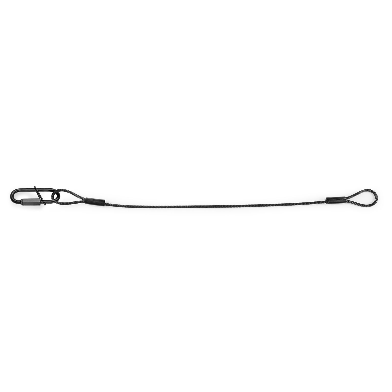 SAF35 Safety Cable 35cm x 3mm 30kg Black