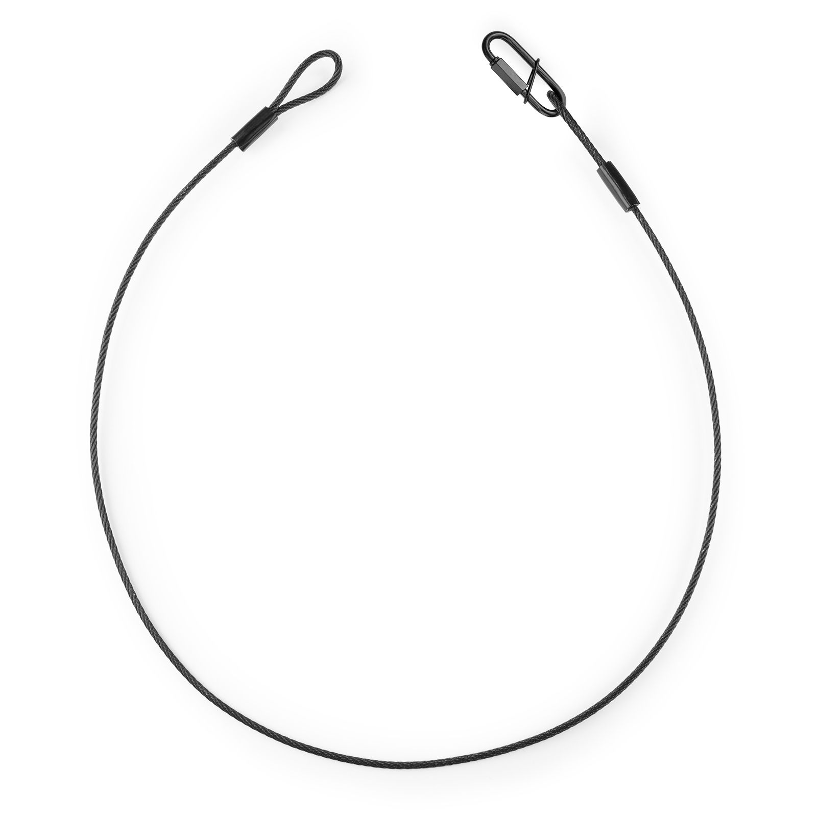 SAF35 Safety Cable 35cm x 3mm 30kg Black