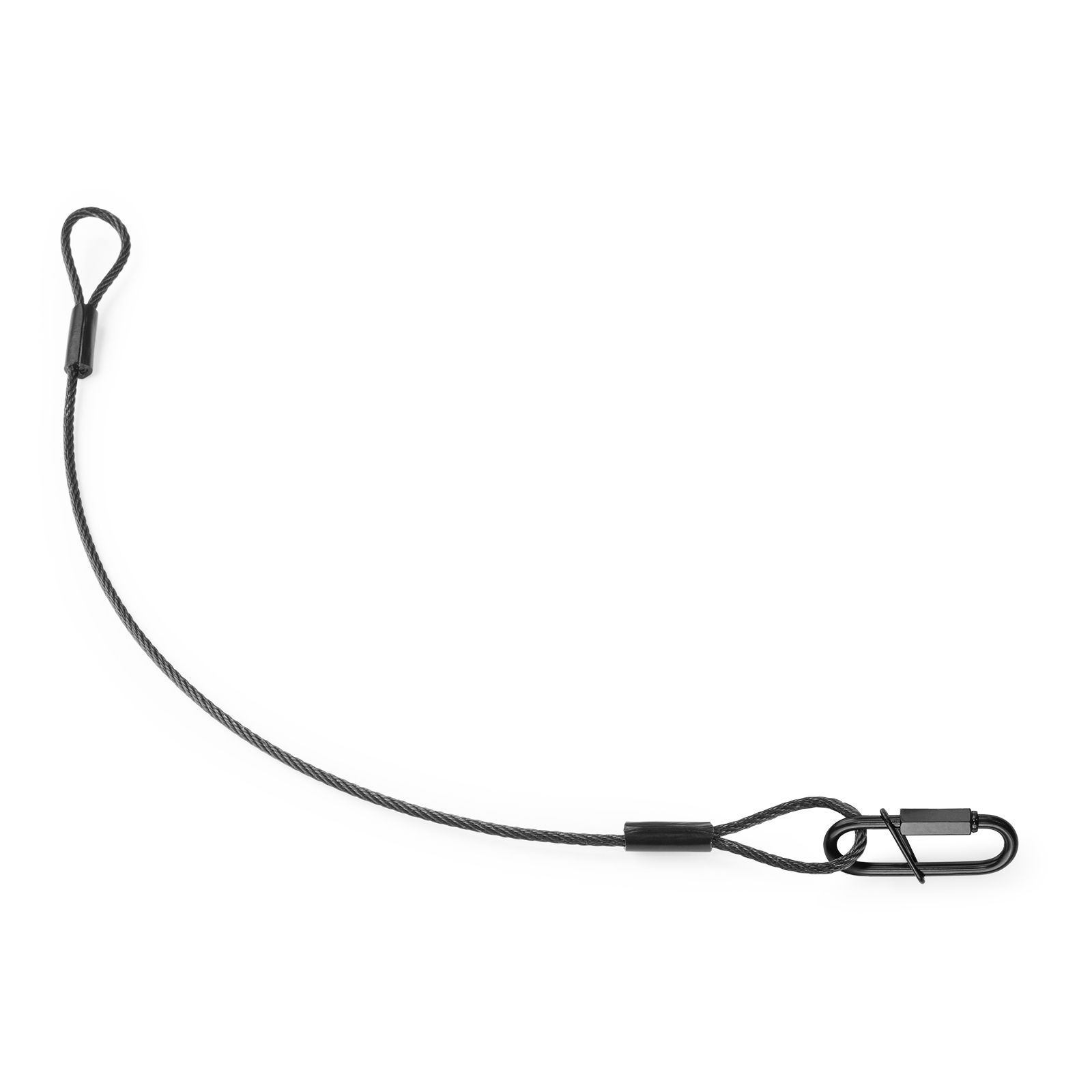 SAF35 Safety Cable 35cm x 3mm 30kg Black