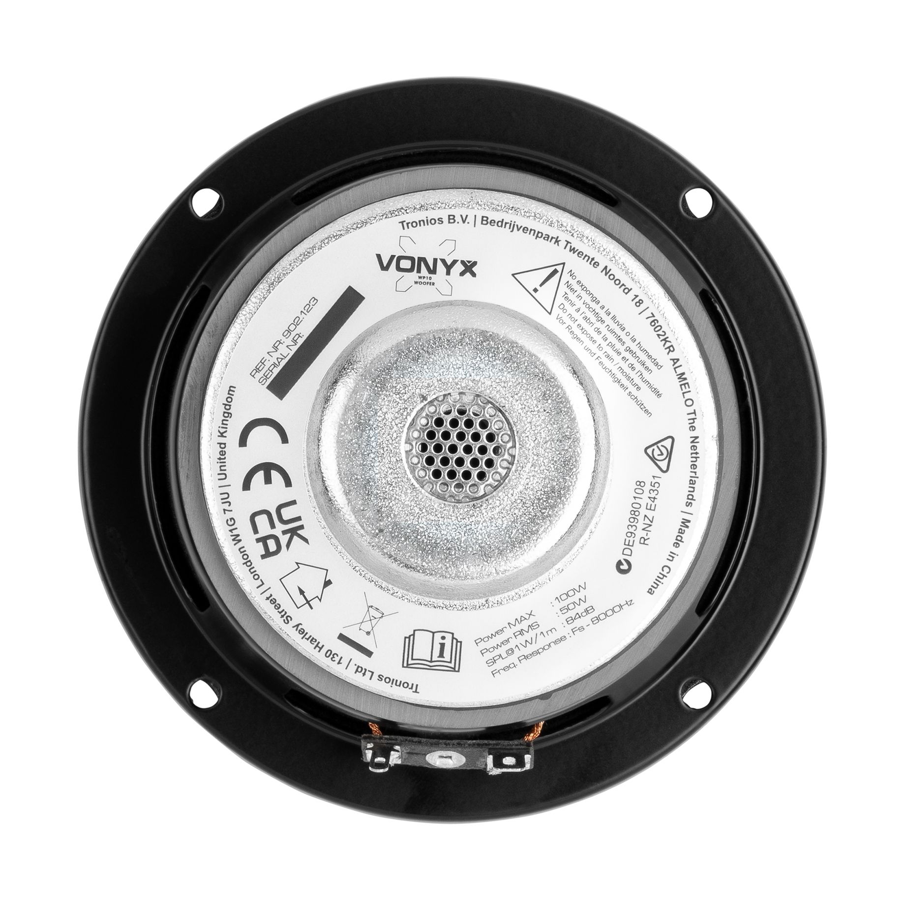 WP10 Woofer PP Foam Hi-Fi 10cm 50W
