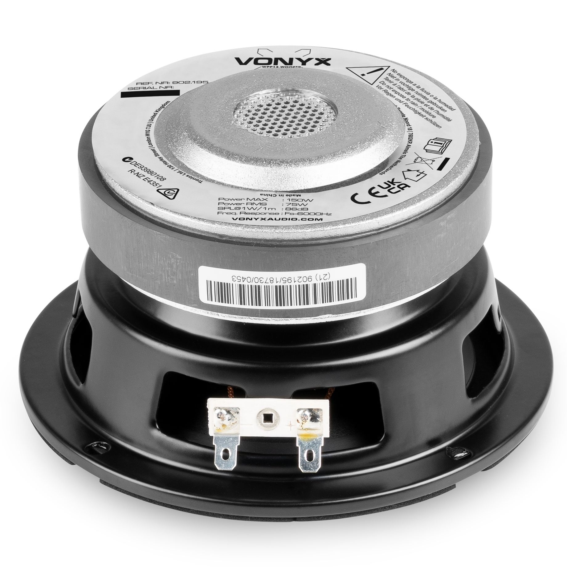 WPP13 Woofer Poly-Prop Hi-Fi 13cm 75W