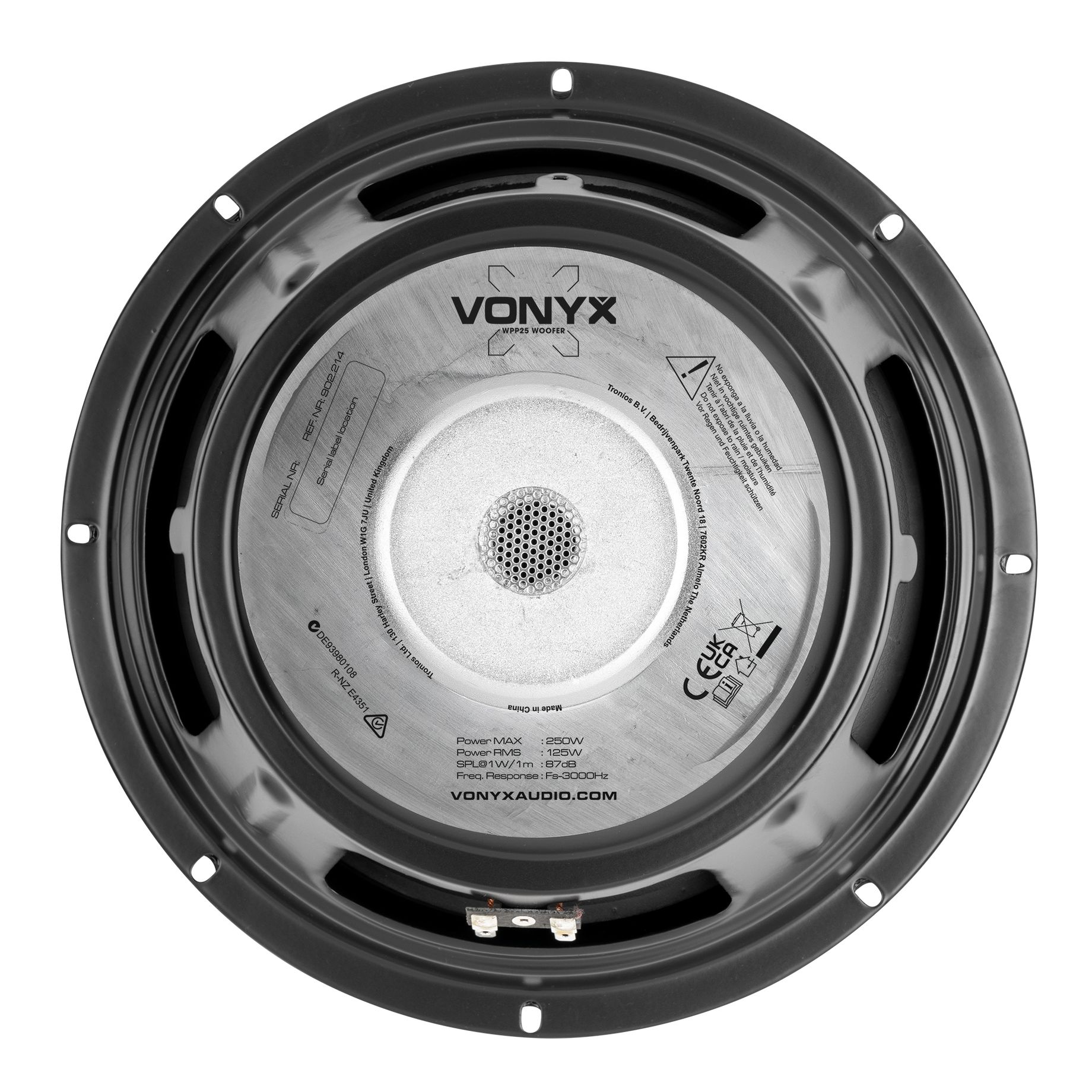 WPP25 Woofer Poly-Prop Hi-Fi 25cm 125W