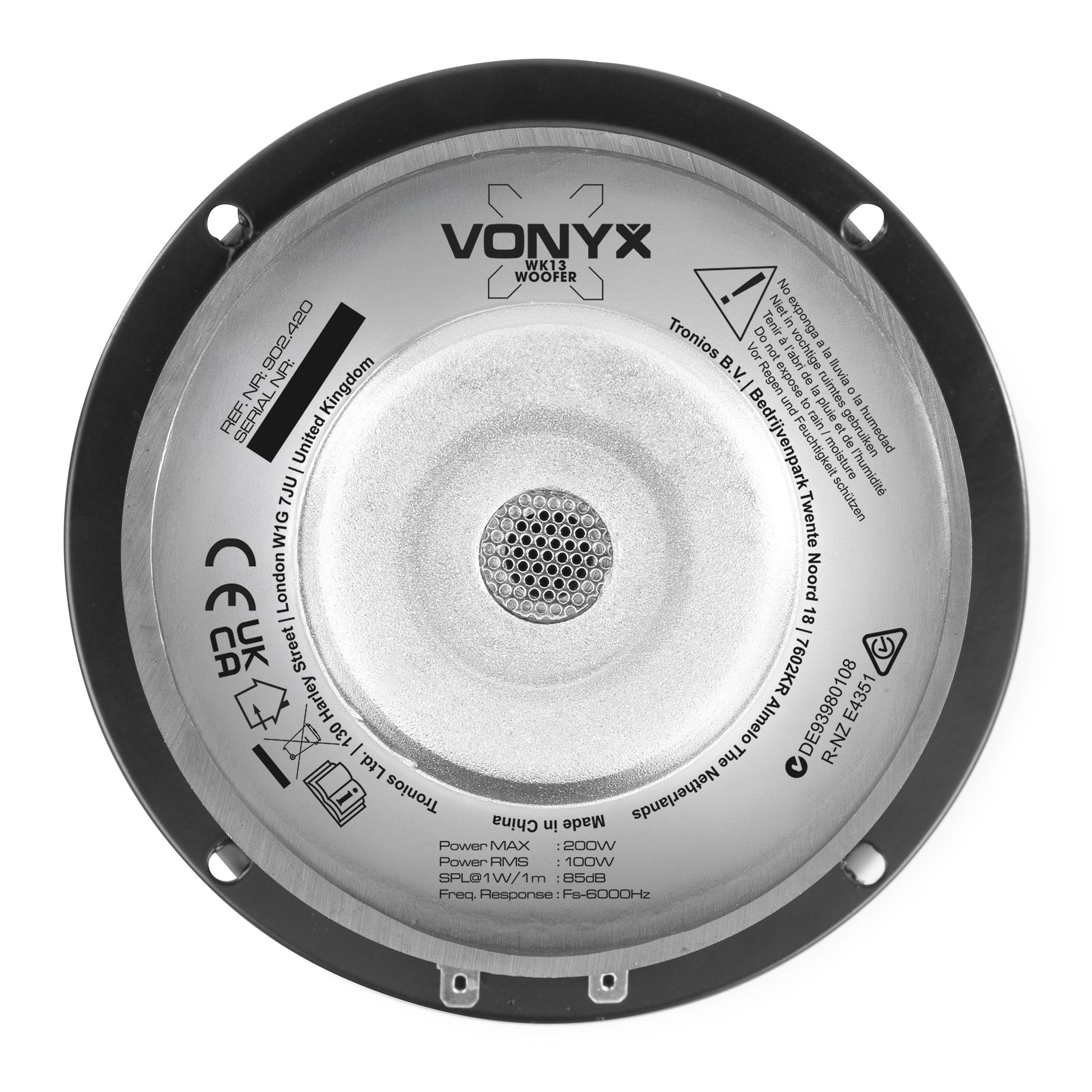WK13 Wide Range Woven cone 13cm 100W RMS