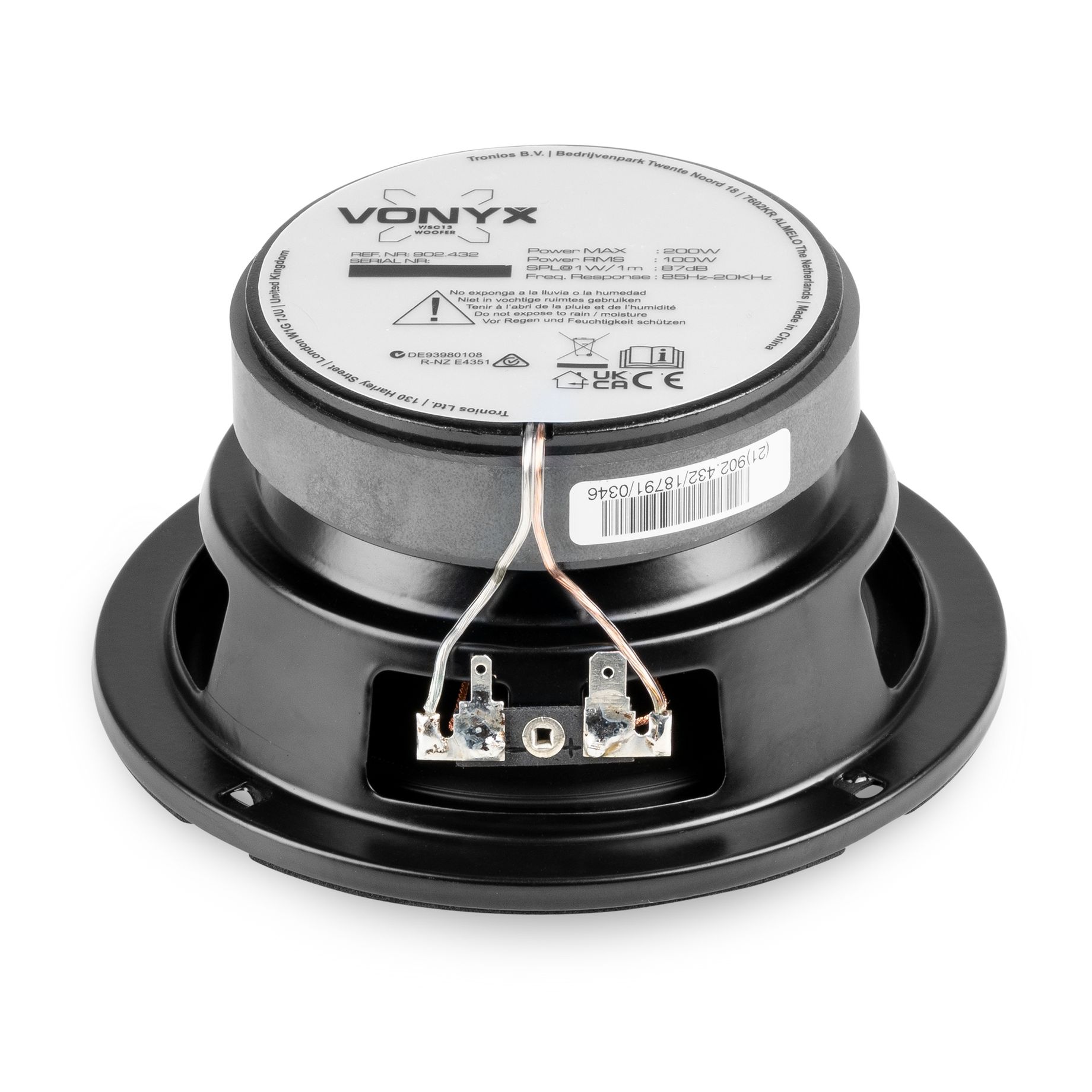 WSC13 Coaxial Speaker PP 13cm 100W