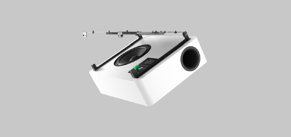 WMS80SB Installation Subwoofer Passive Black