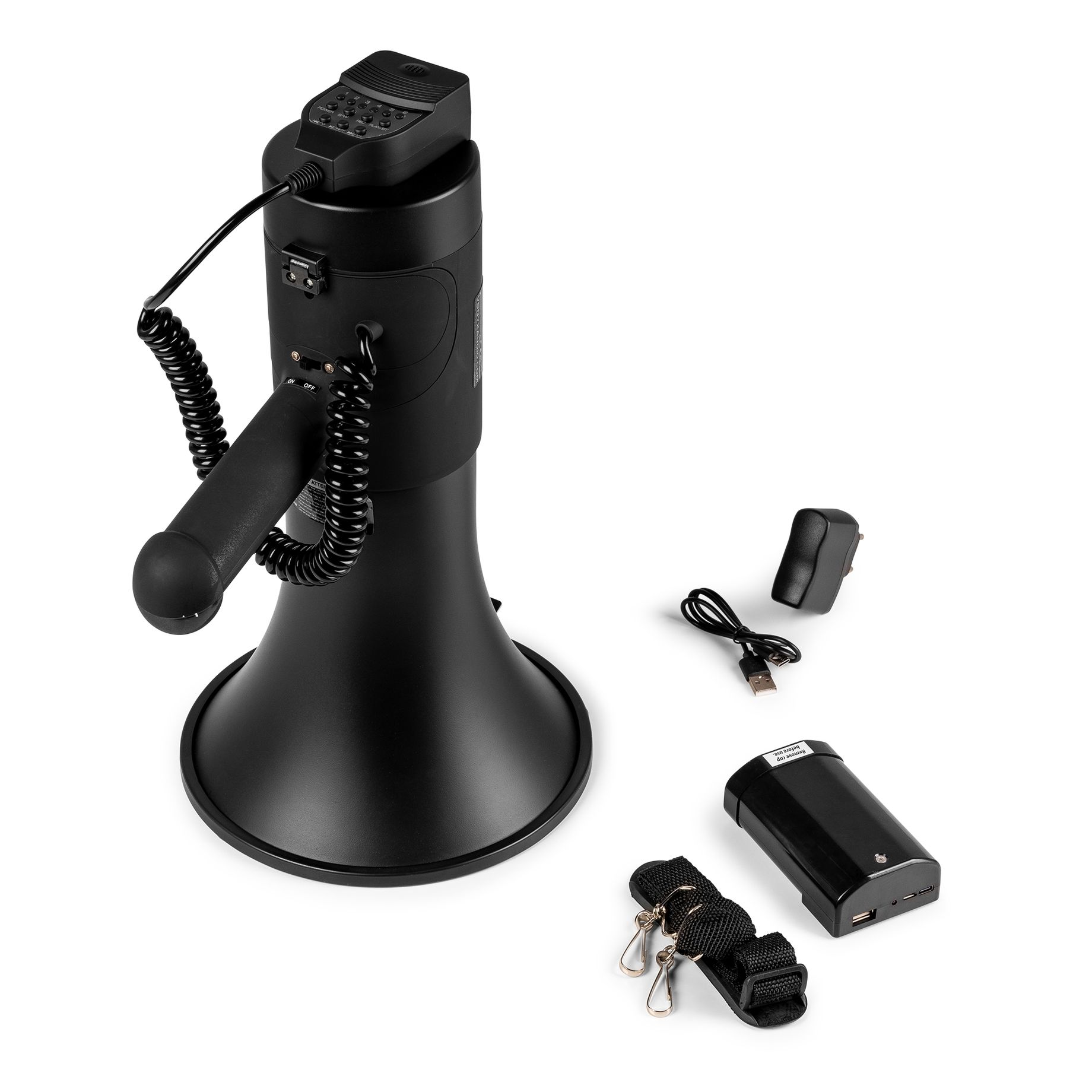 MEG075 Megaphone 75W Matt Black