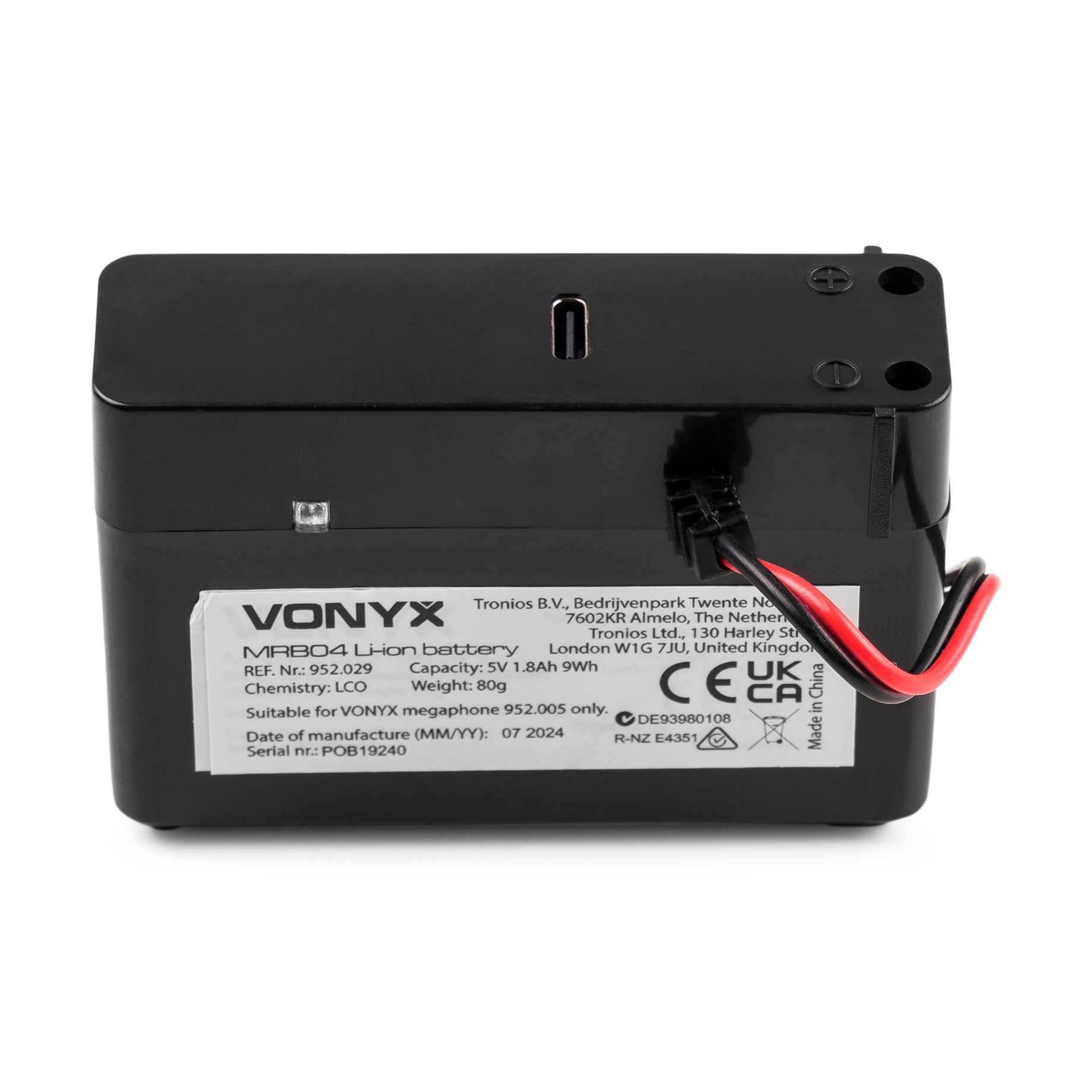 MRB04 Lithium-ion 5V battery pack