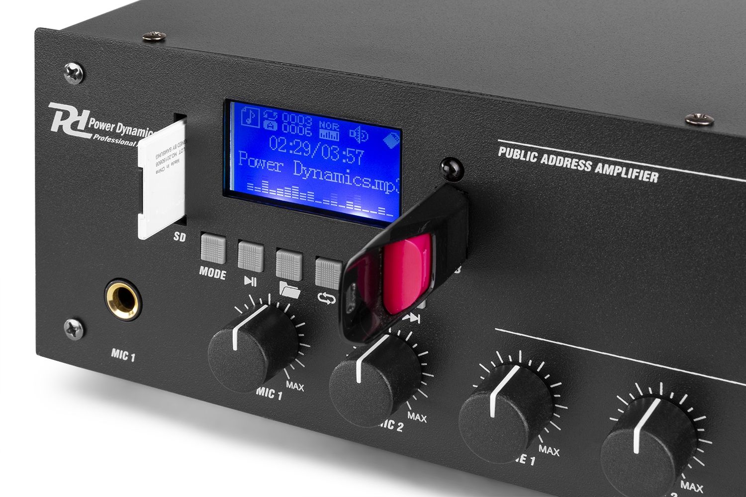 PPA502 100V Mixer-Amplifier 50W 2 Zones