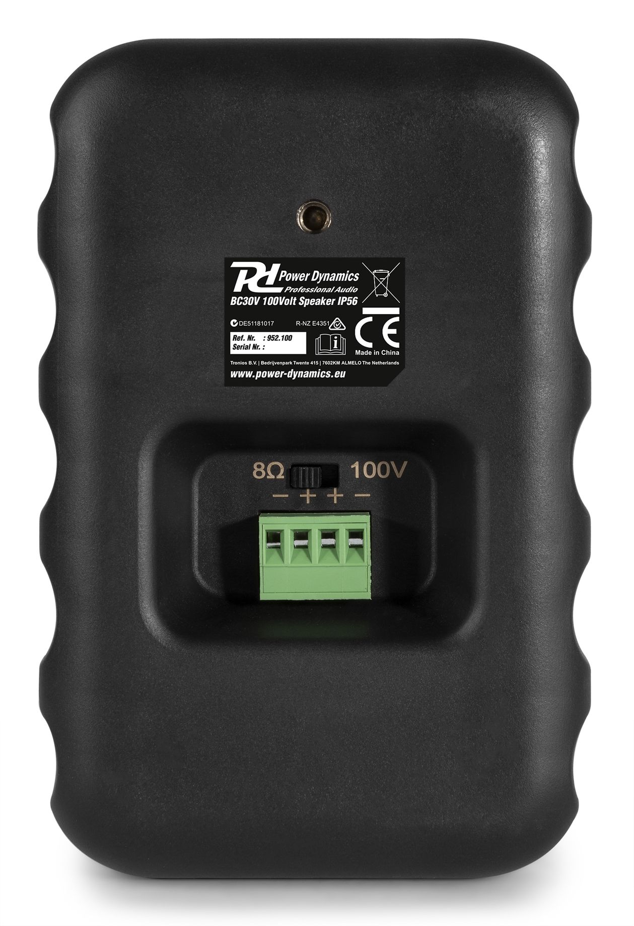 BC30V Speaker Set In/Outdoor 3" 60W 100V Black