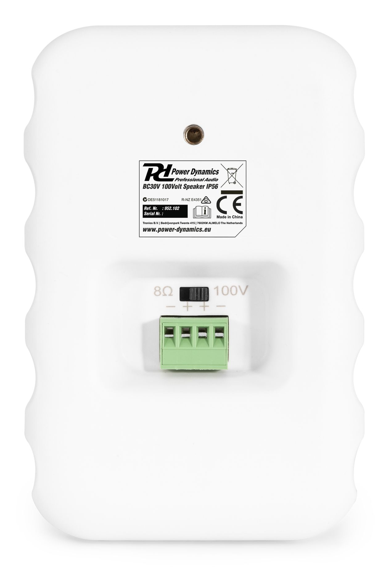 BC30V Speaker Set In/Outdoor 3" 60W 100V White