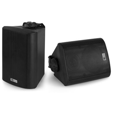 BC40V Black Speaker Pair 100V 8 Ohm 4" 100W - IPX5