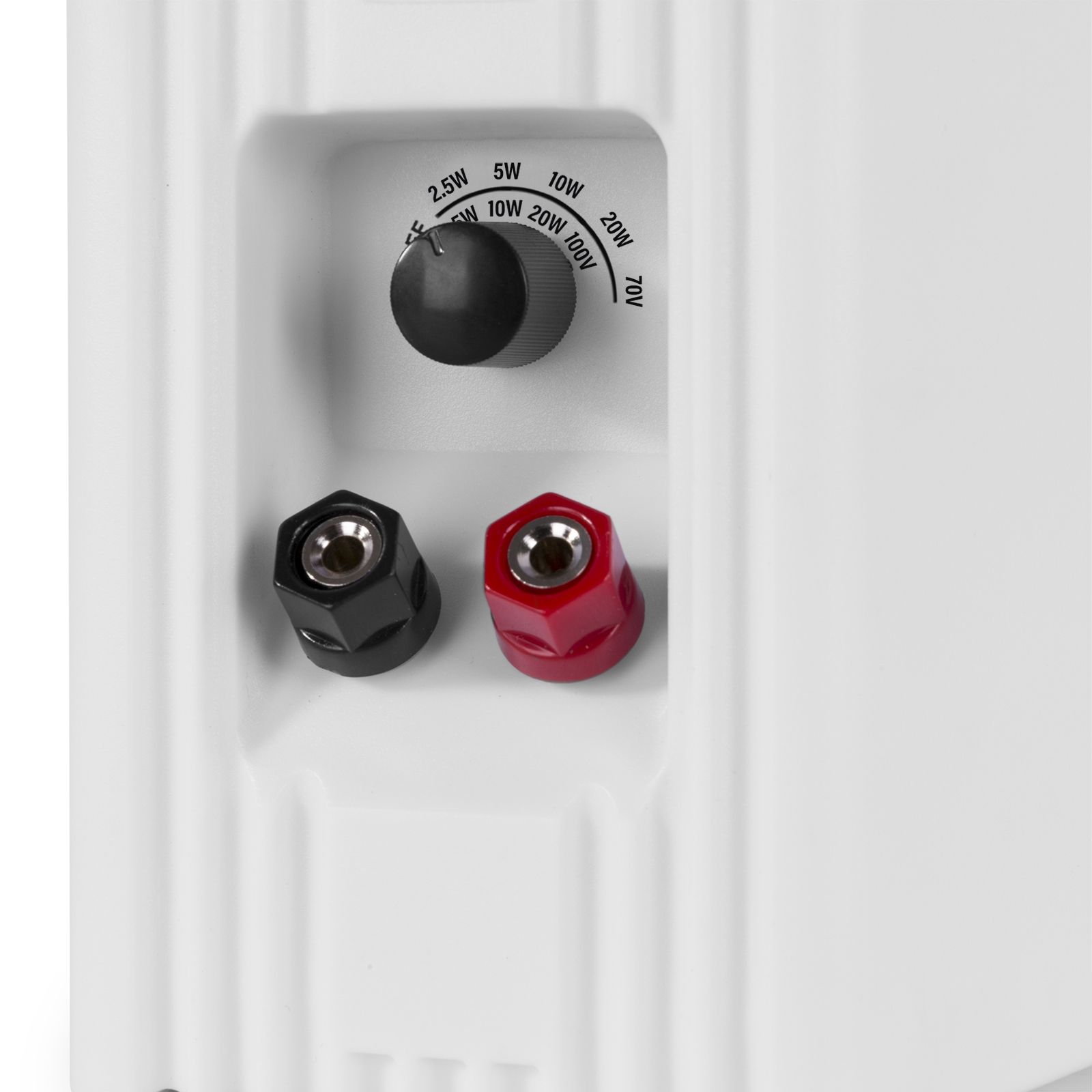 BC40V White Speaker Pair 100V 8 Ohm 4" 100W - IPX5