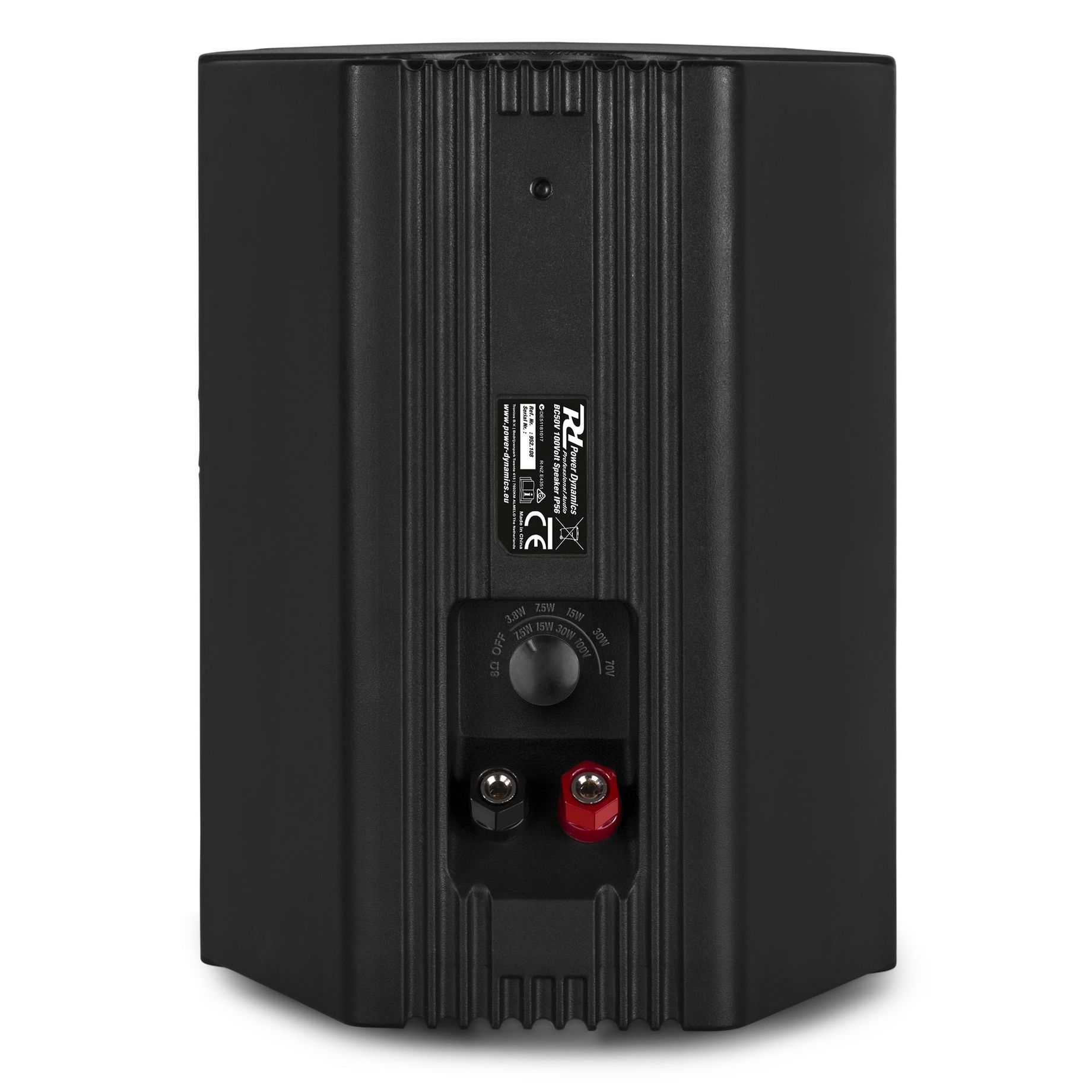BC50V Black Speaker Pair 100V 8 Ohm 5,25" 120W - IPX5
