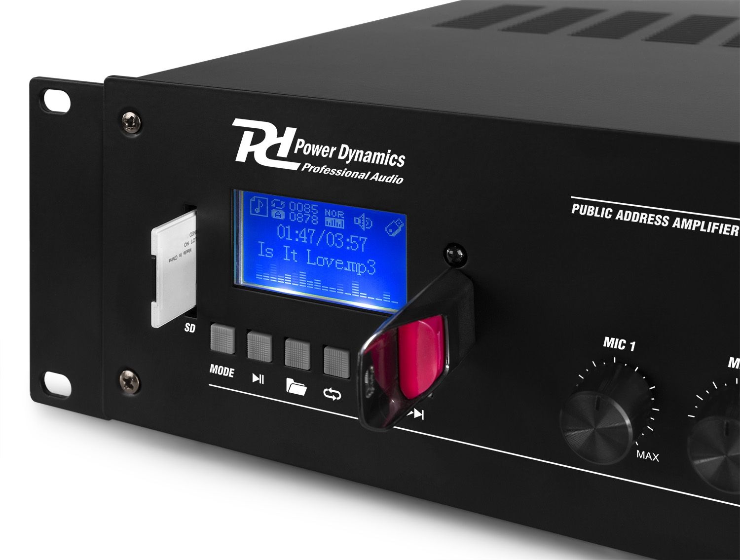 PRM360 100V 6-CH Mixer-Amplifier 4-Zone 360W