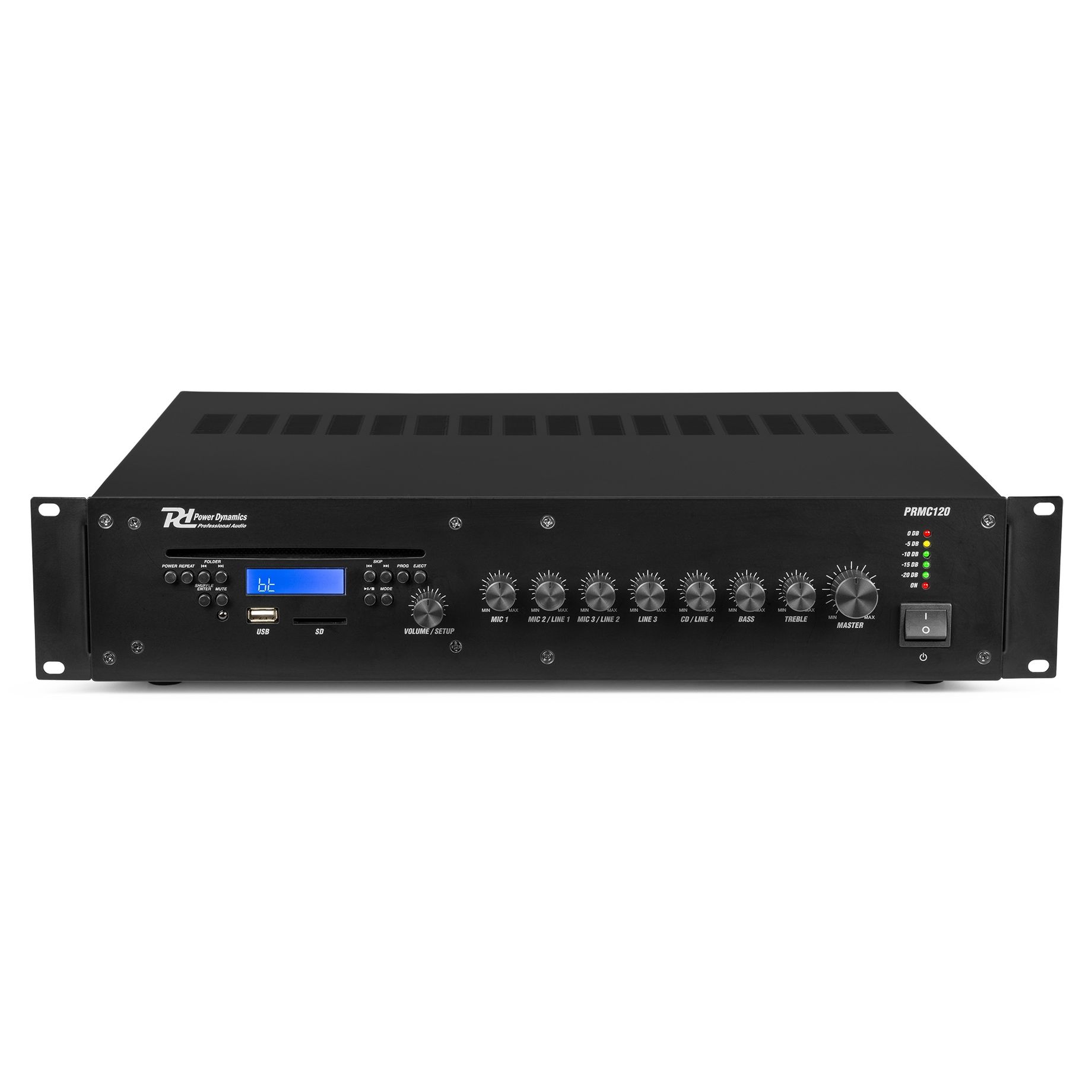 PRC120 100V Mixer Amplifier with CD 120W