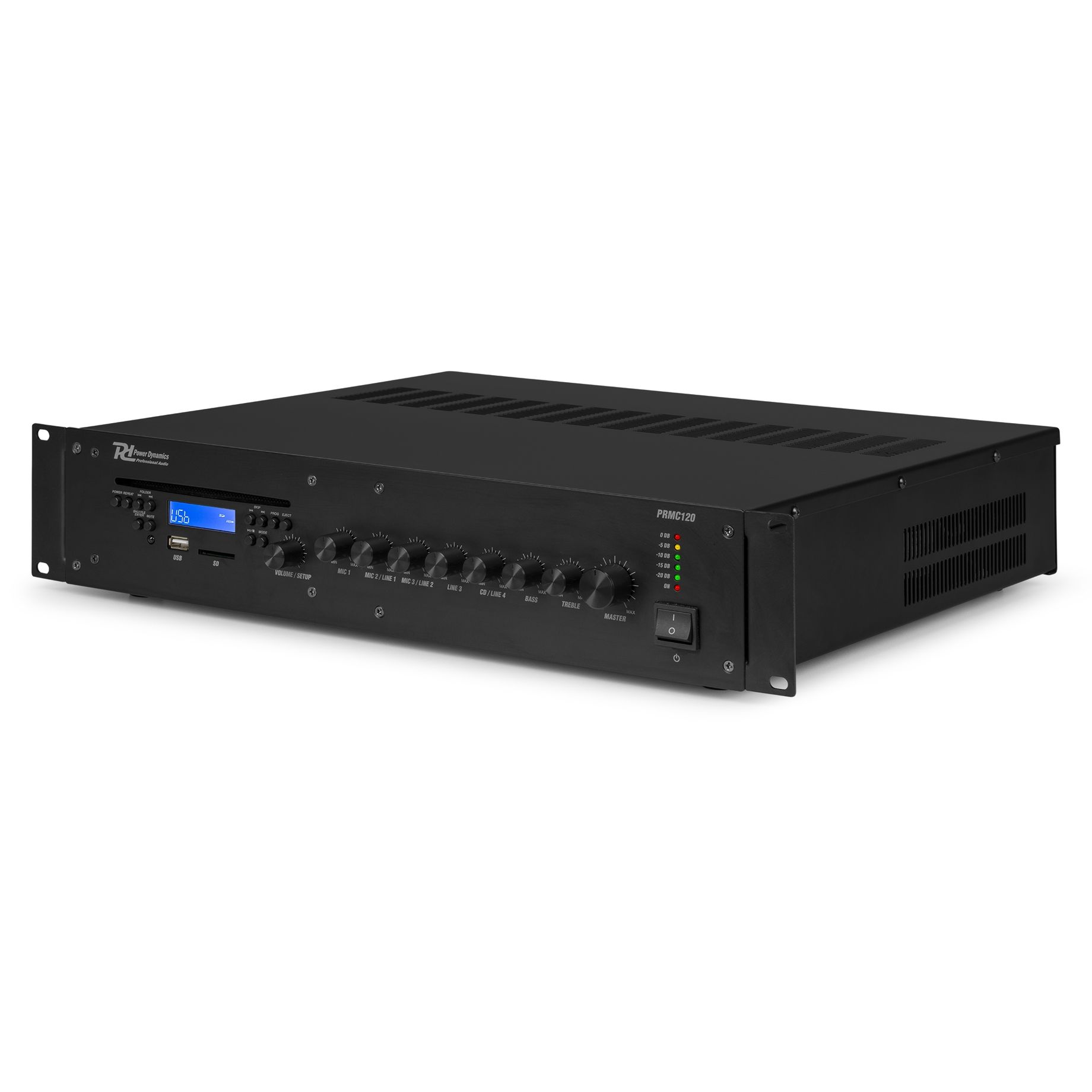 PRC120 100V Mixer Amplifier with CD 120W
