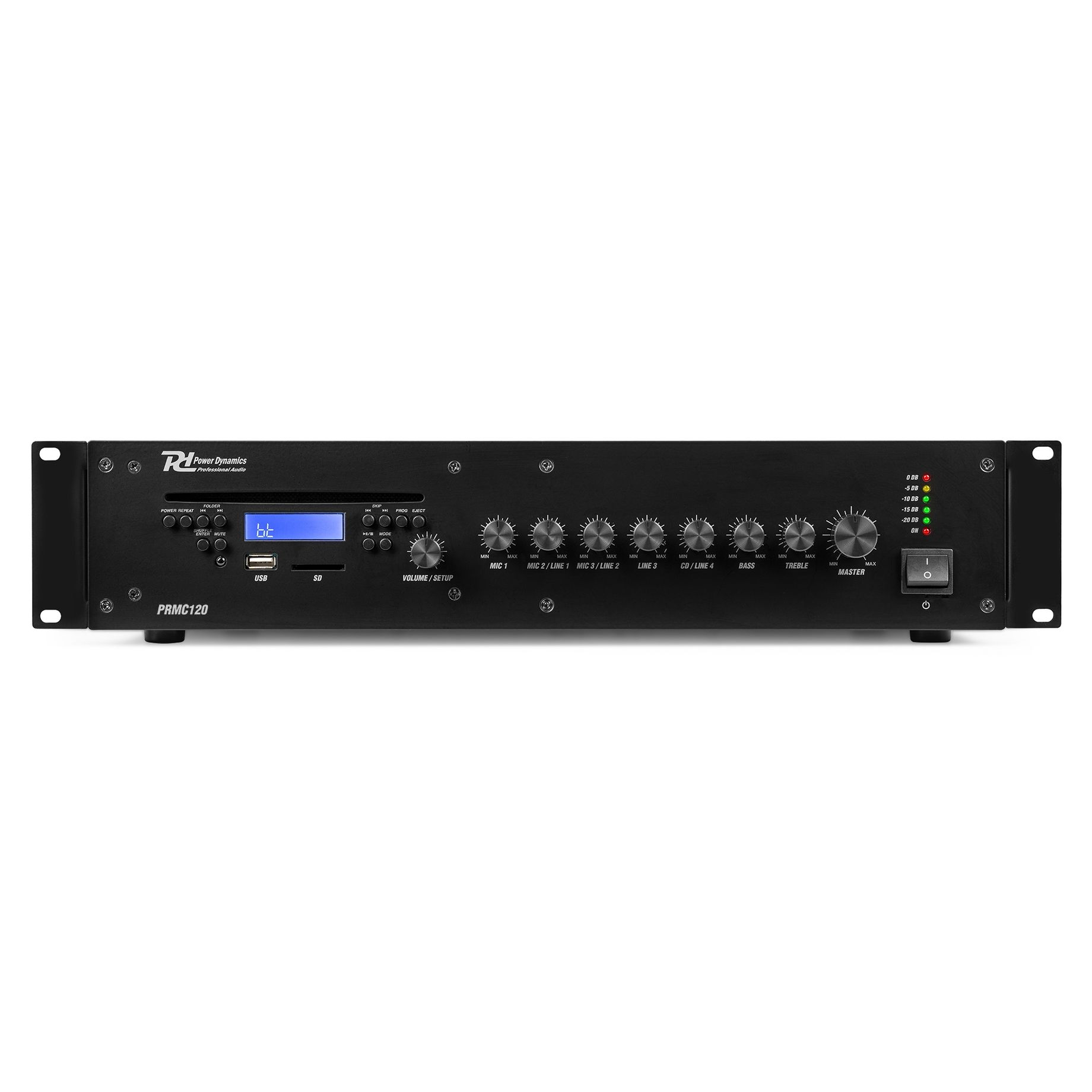 PRC120 100V Mixer Amplifier with CD 120W