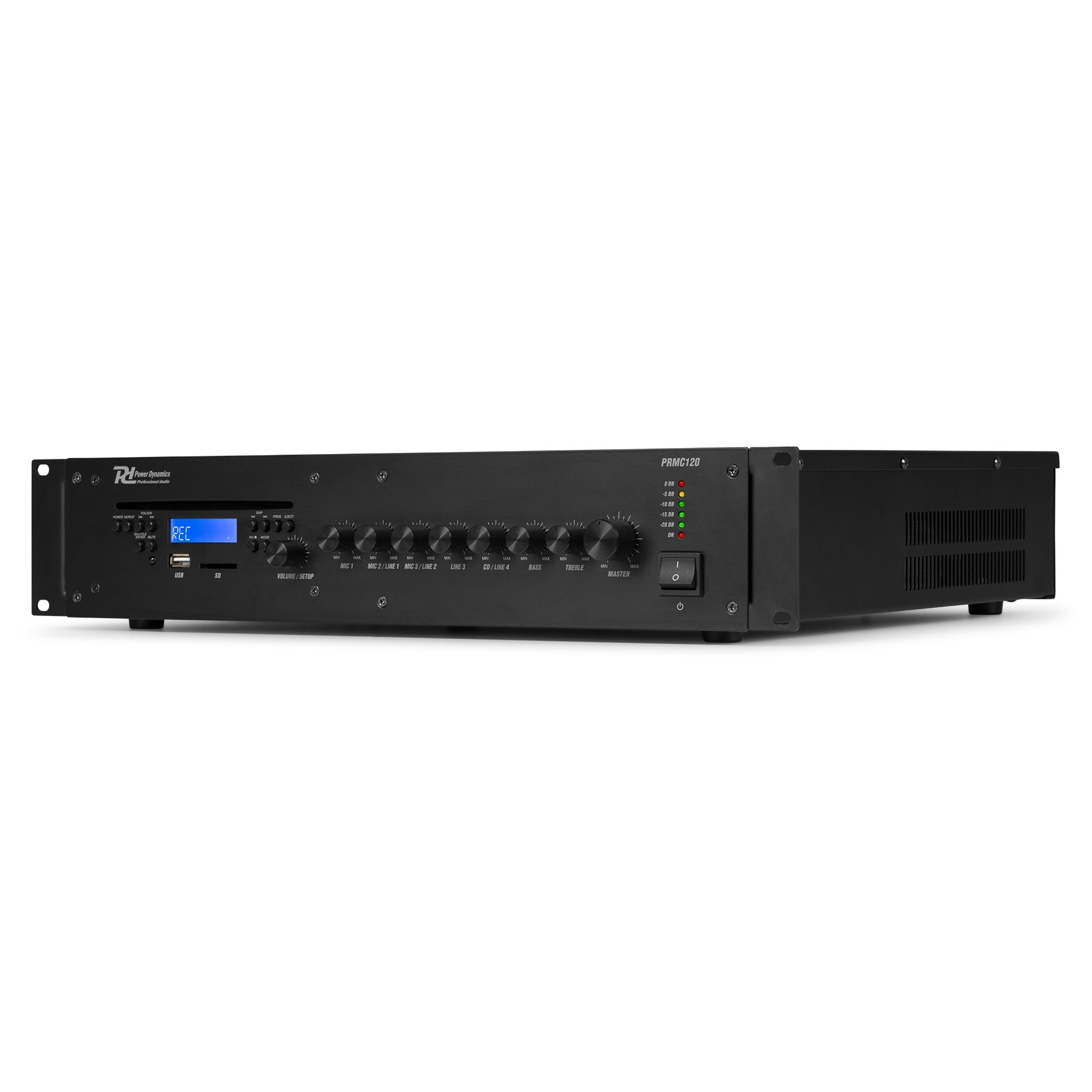 PRC120 100V Mixer Amplifier with CD 120W