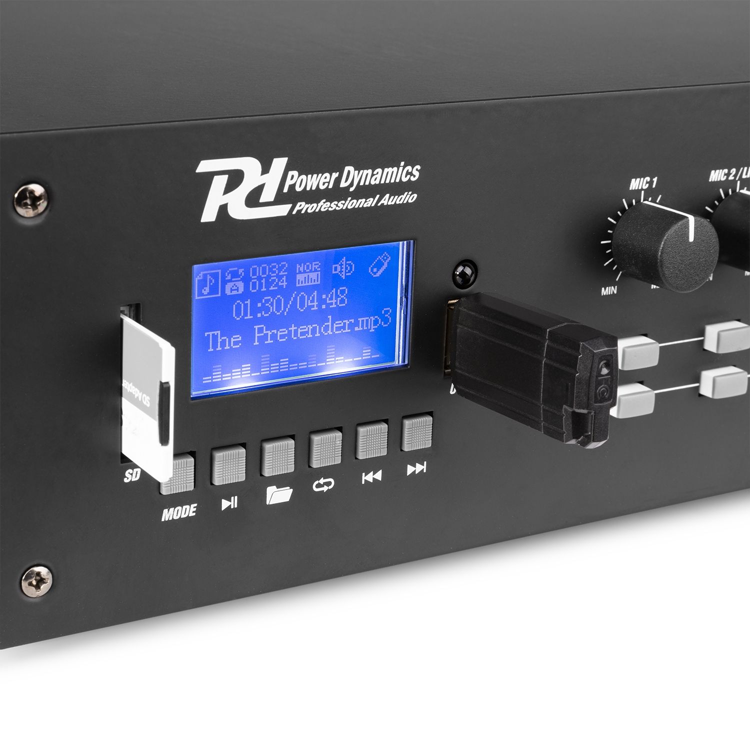 PRM1202 100V 2-Zone Matrix Amplifier 2x 120W