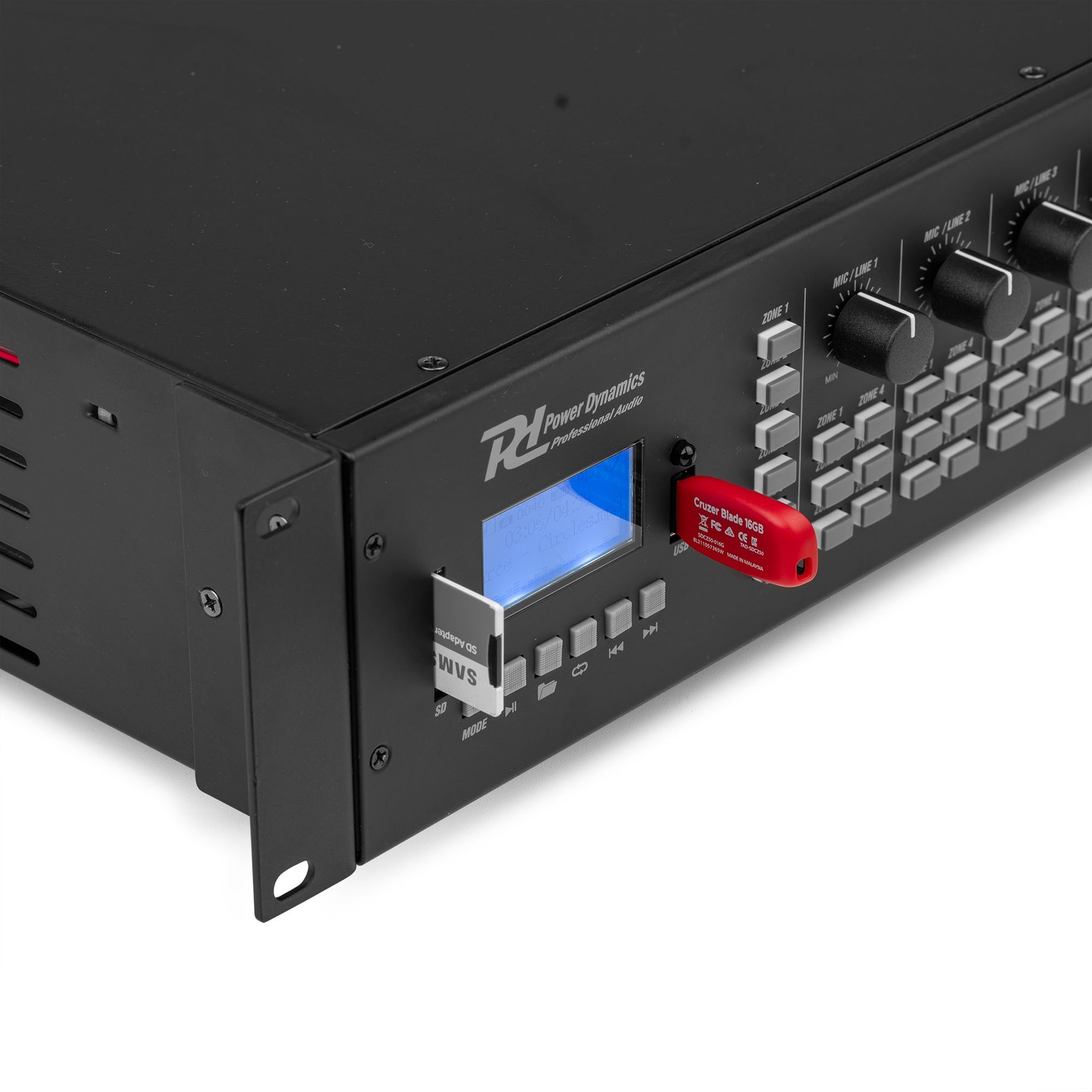 PRM606 100V 6-Zone Matrix-Amplifier 6x 60W