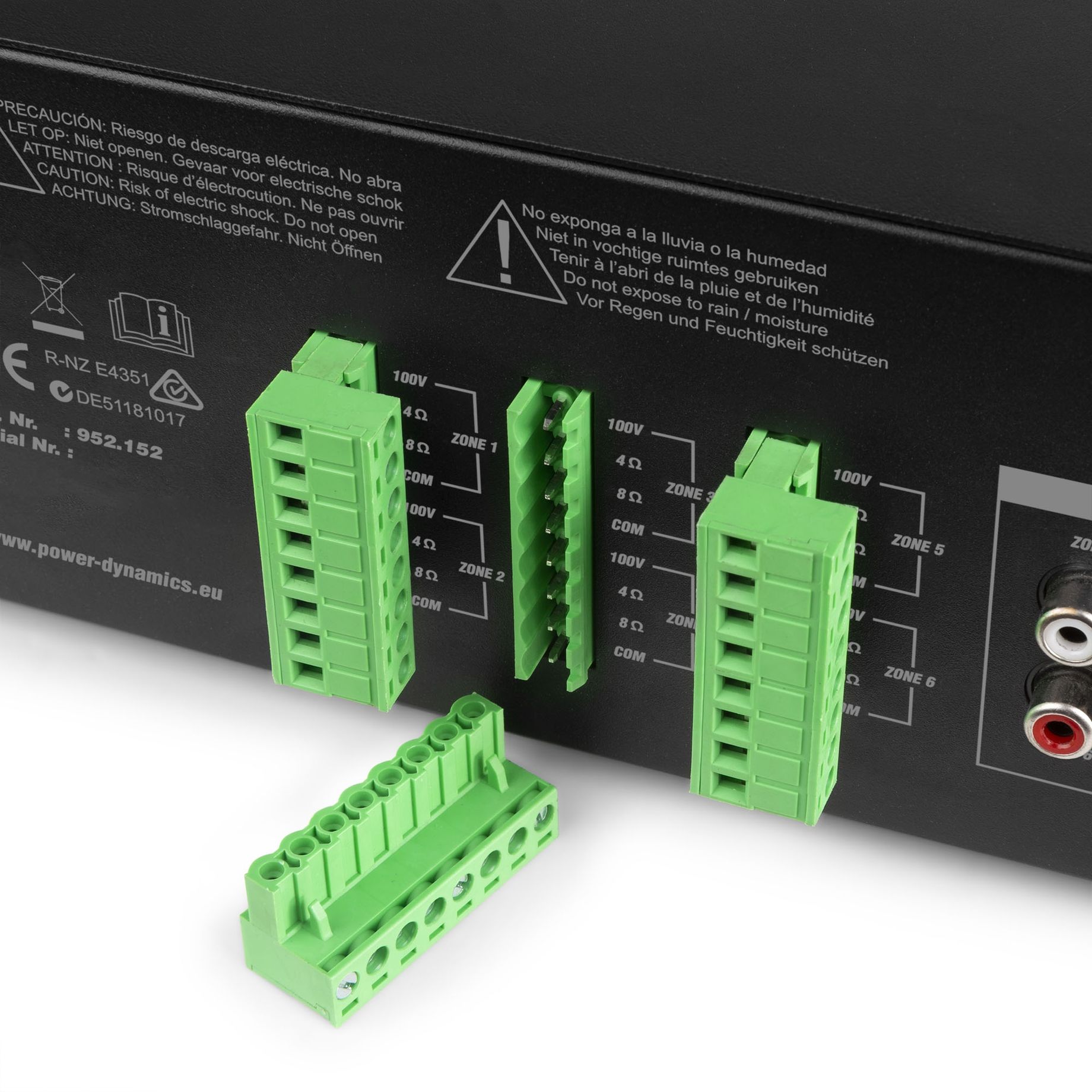 PRM606 100V 6-Zone Matrix-Amplifier 6x 60W