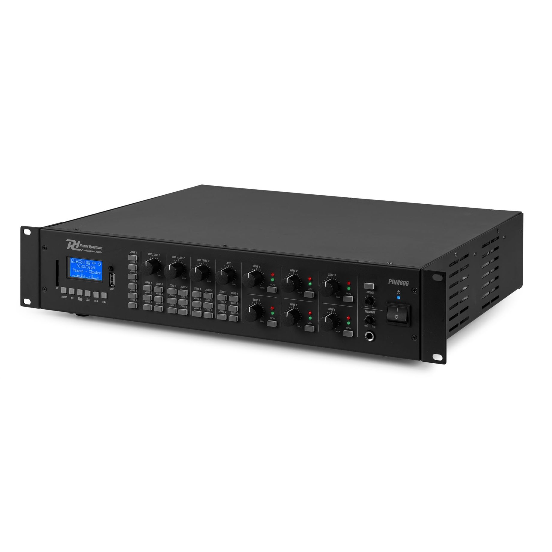 PRM606 100V 6-Zone Matrix-Amplifier 6x 60W