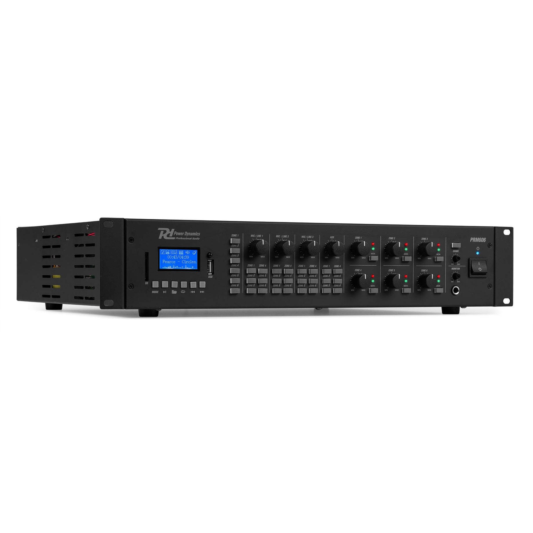 PRM606 100V 6-Zone Matrix-Amplifier 6x 60W