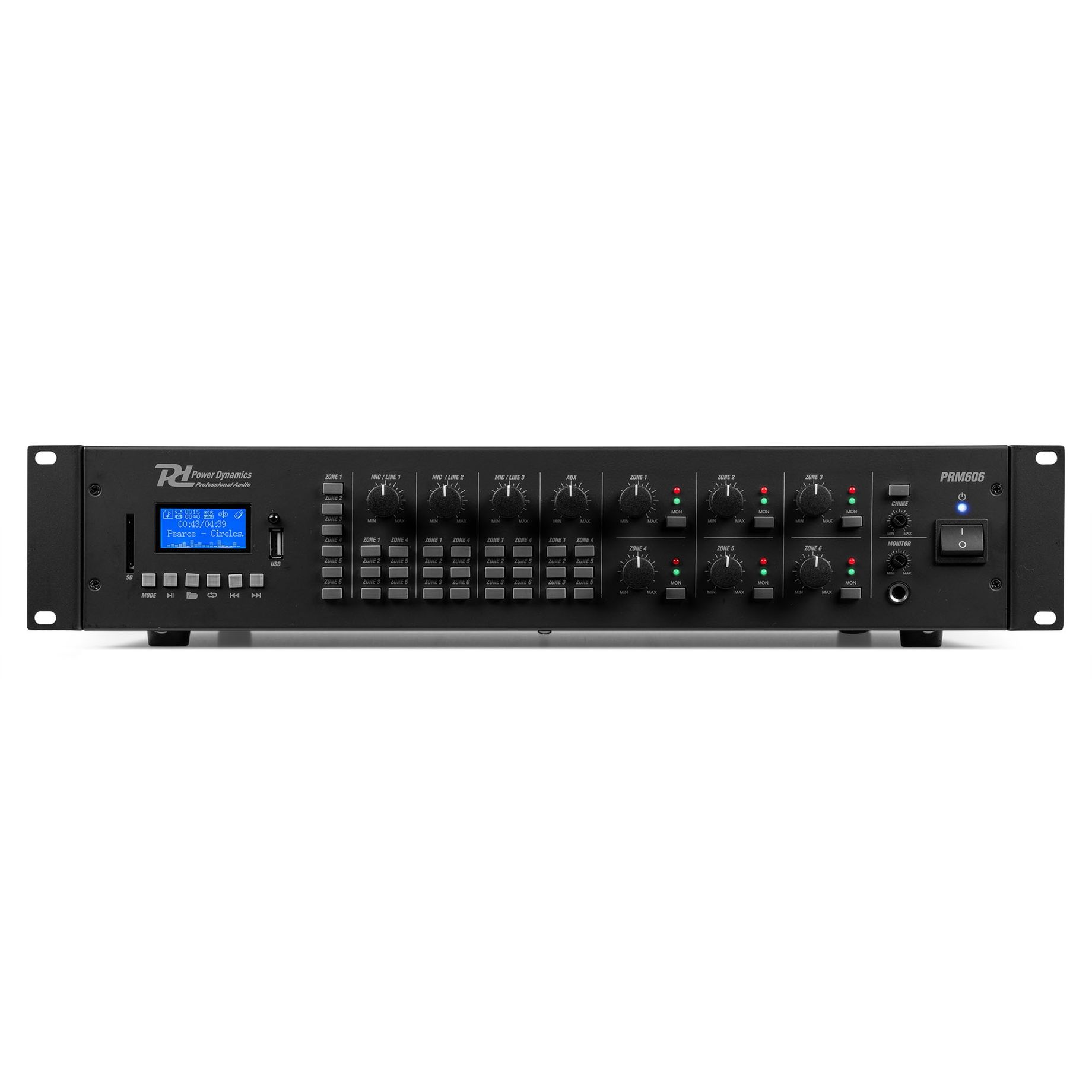 PRM606 100V 6-Zone Matrix-Amplifier 6x 60W