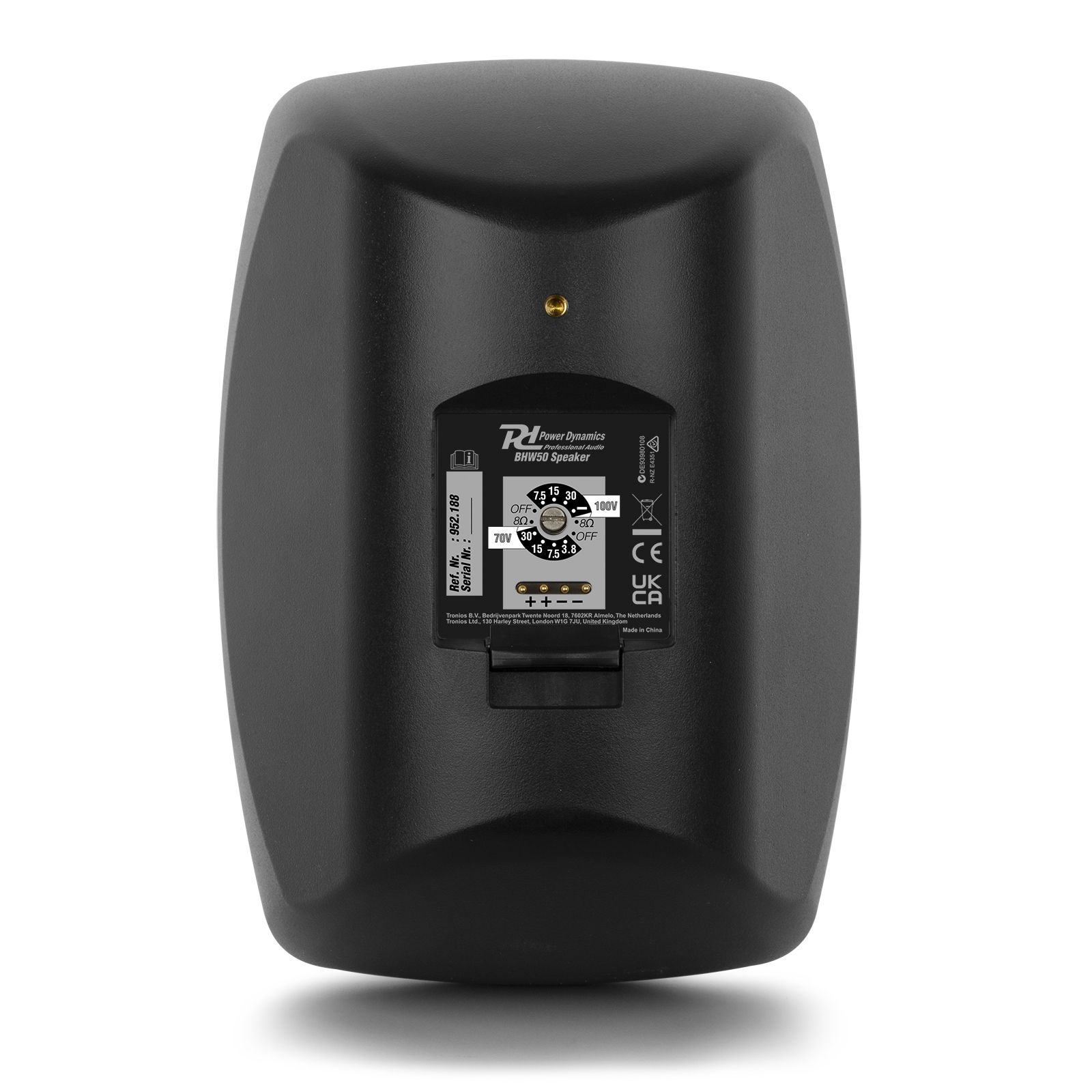 BHW50BK Speaker Set In/Outdoor 5" 80W 100V Black