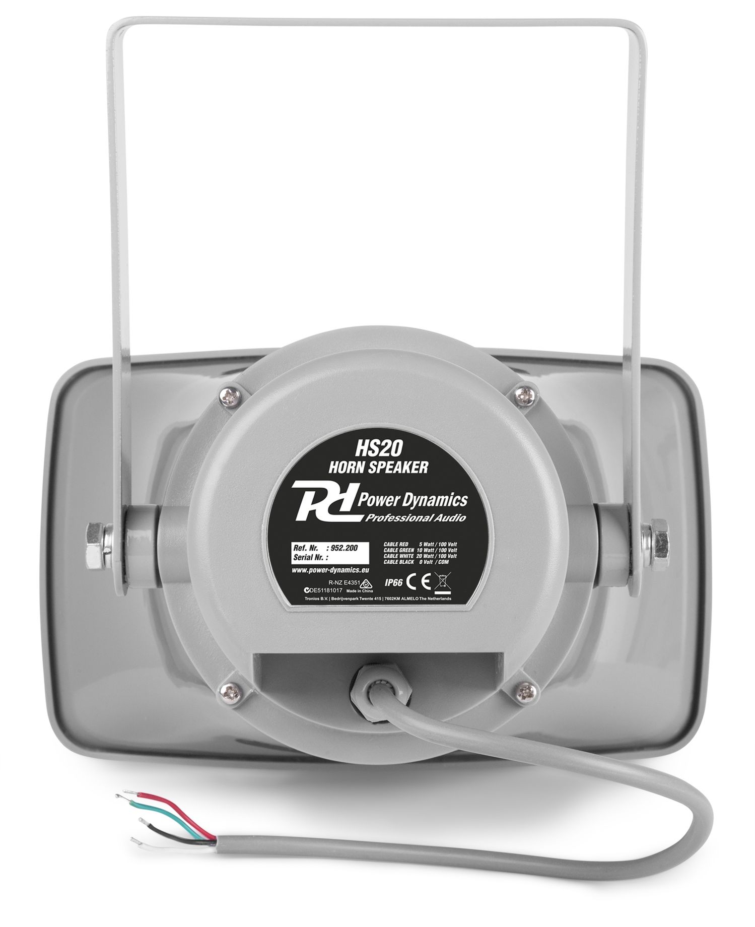 HS20 Horn Speaker 20W 100V - IPX6