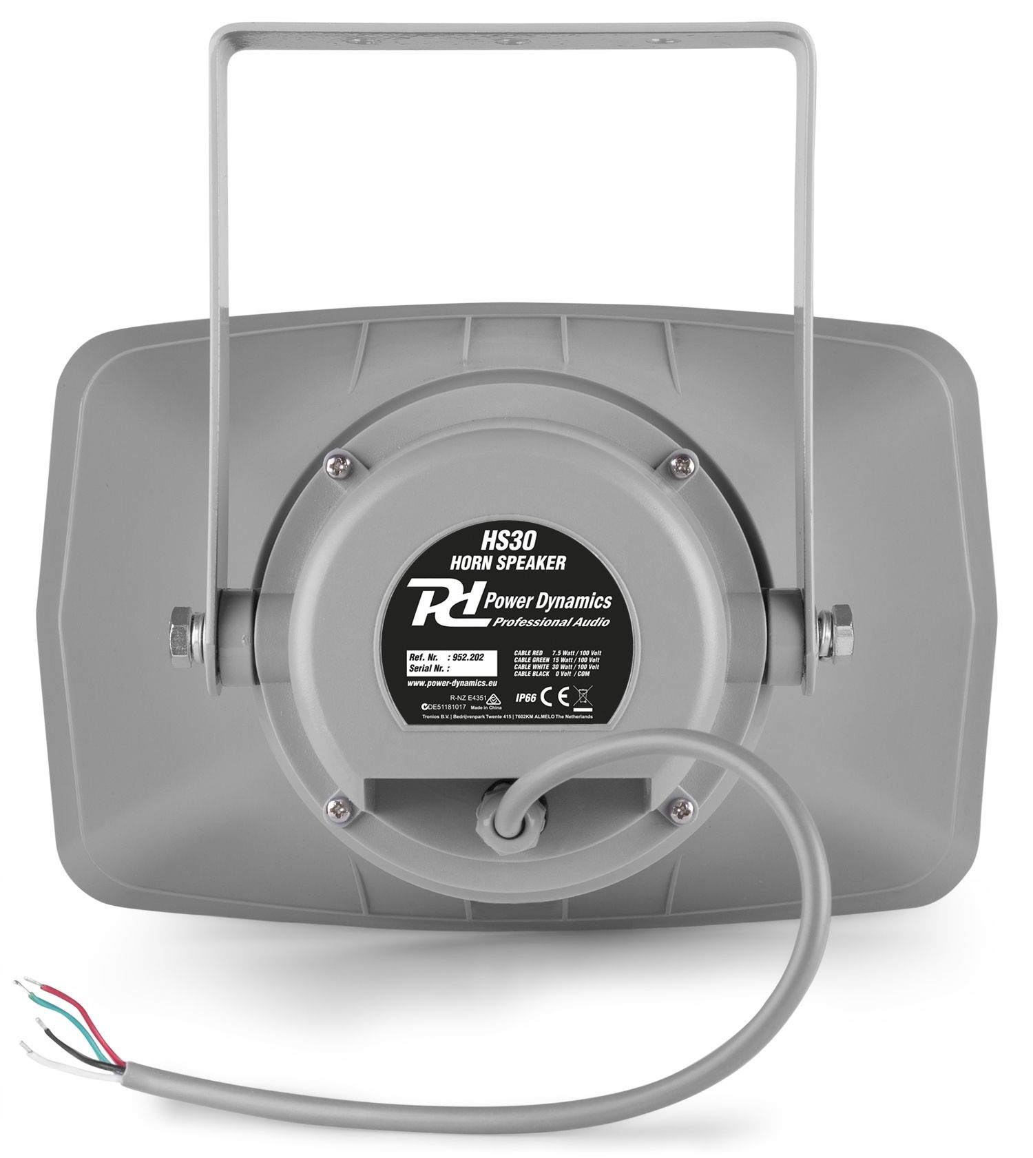 HS30 Horn Speaker 30W 100V - IPX6