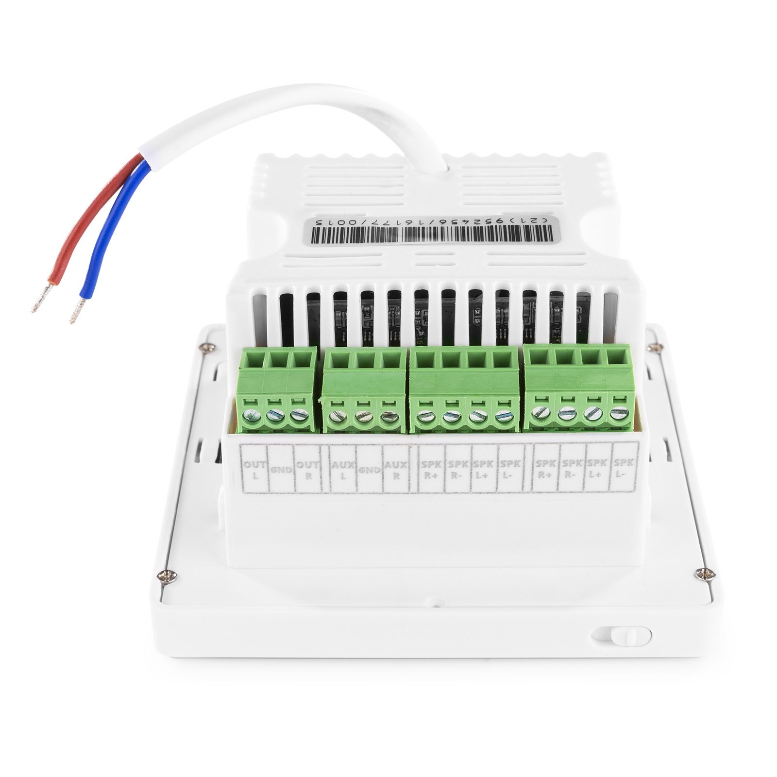 Powerline A100W In-Wall Audio Amplifier BT White