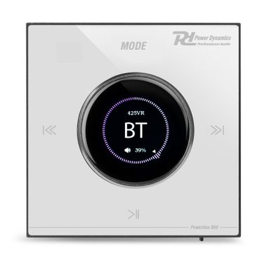Powerline B50W In Wall Audio Amplifier BT/LCD White