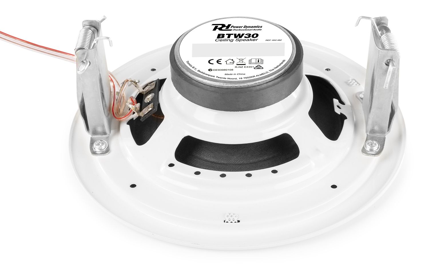 BTW30SET In-Wall Mounted Audio System with 2x 15W Ceiling Speakers