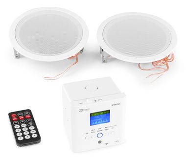 BTW30SET In-Wall Mounted Audio System with 2x 15W Ceiling Speakers