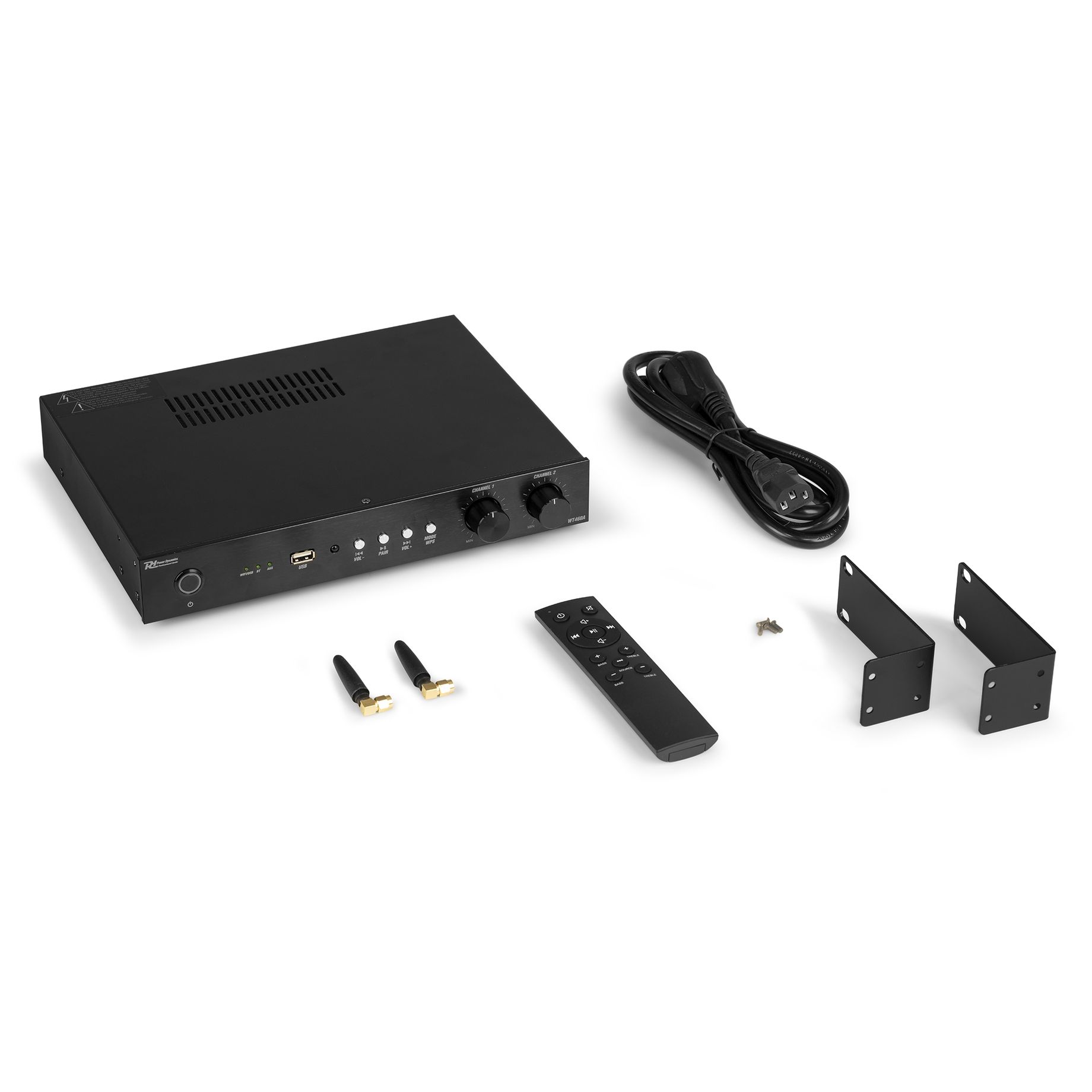 WT460A Wifi Stereo 4-Channel Amplifier