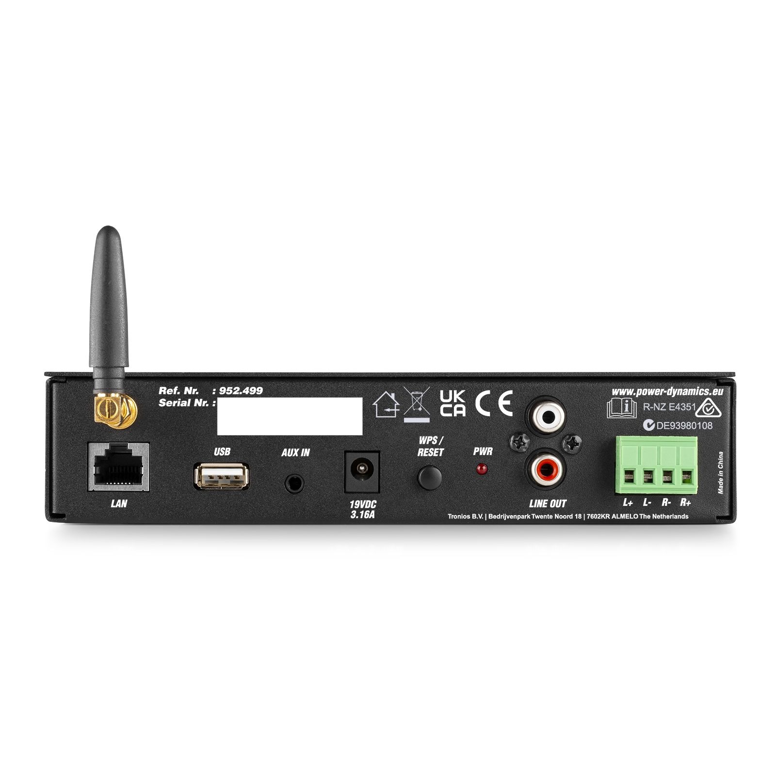WT240A Wifi Stereo Amplifier