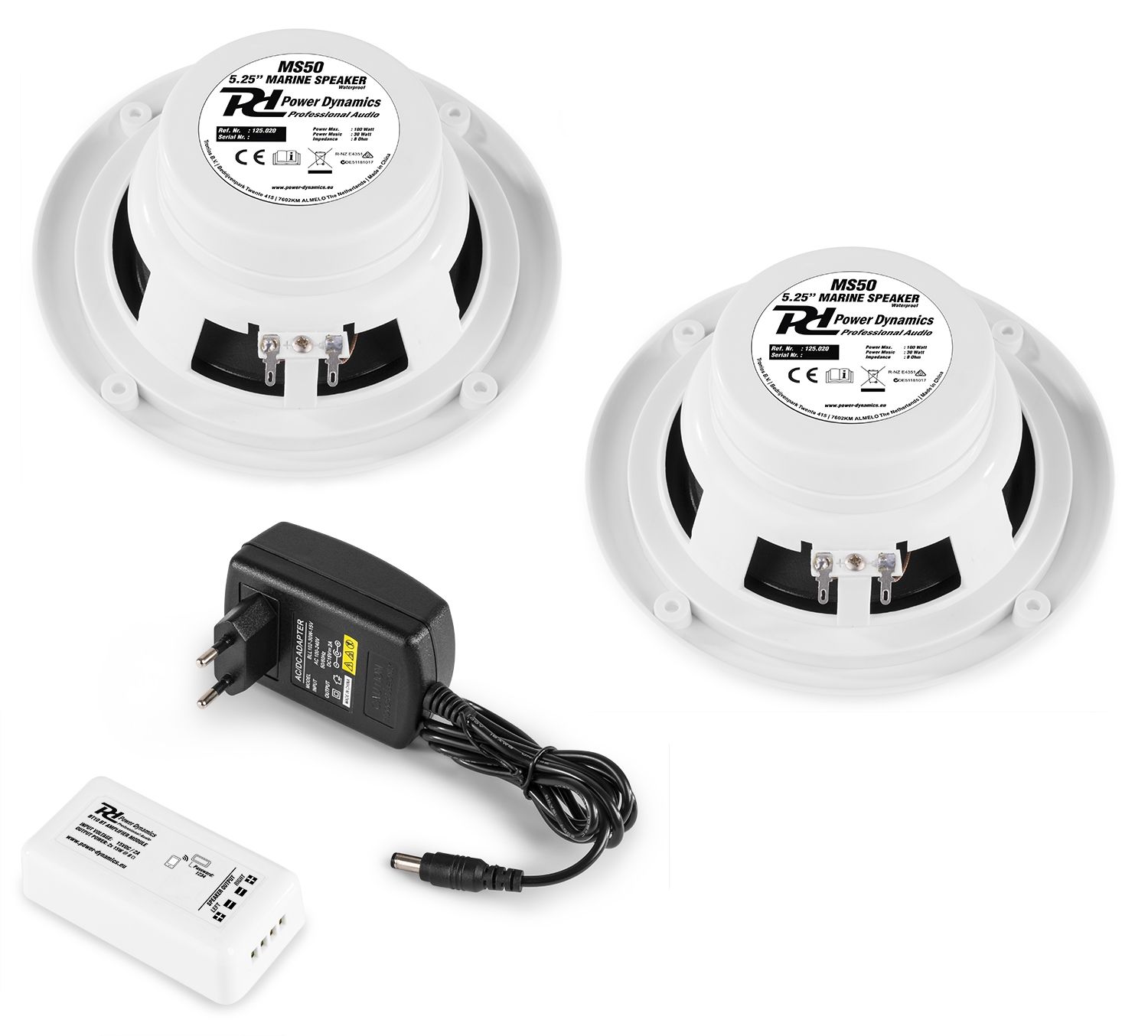 BT10SET Compact BT Stereo Amplifier Kit with 5" Speakers